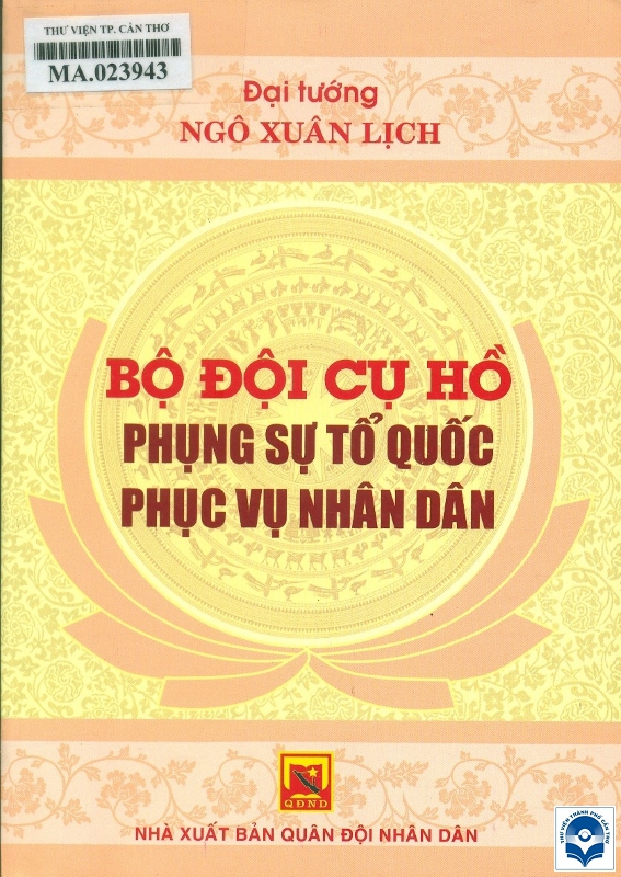 Bo doi Cu Ho phung su To quoc phuc vu nhan dan
