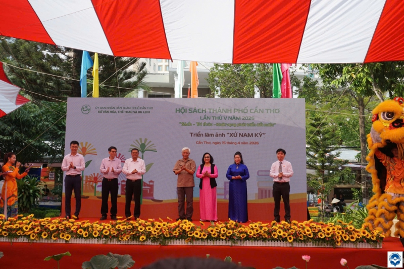 SÔI NỔI CÁC HOẠT ĐỘNG TẠI HỘI SÁCH THÀNH PHỐ CẦN THƠ LẦN THỨ V NĂM 2026