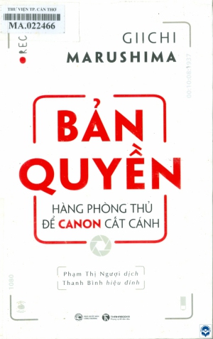 Bản quyền - Hàng phòng thủ để Canon cất cánh