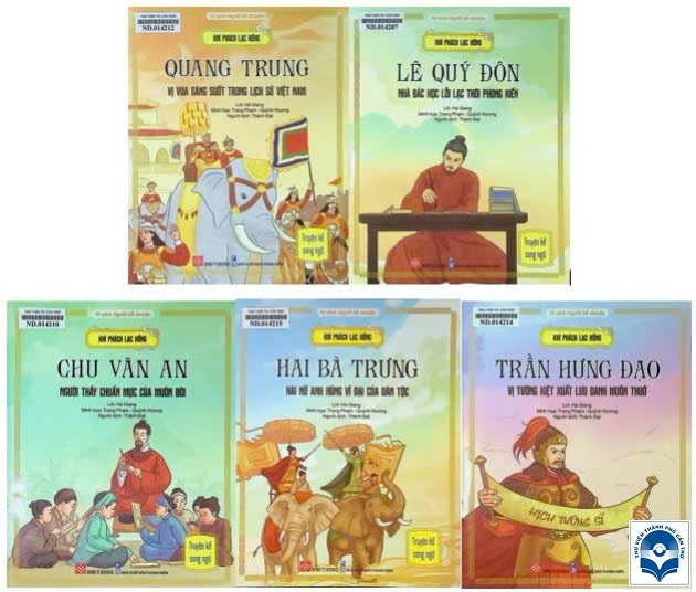 Bộ sách “Khí phách Lạc Hồng”
