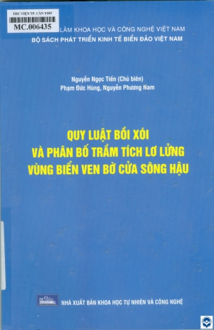 Quy luật bồi xói và phân bố trầm tích lơ lửng vùng biển ven bờ cửa sông Hậu