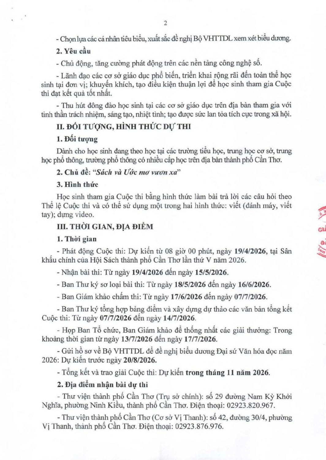 KHPH 88 to chuc Cuoc thi Dai su van hoa doc 2026 002